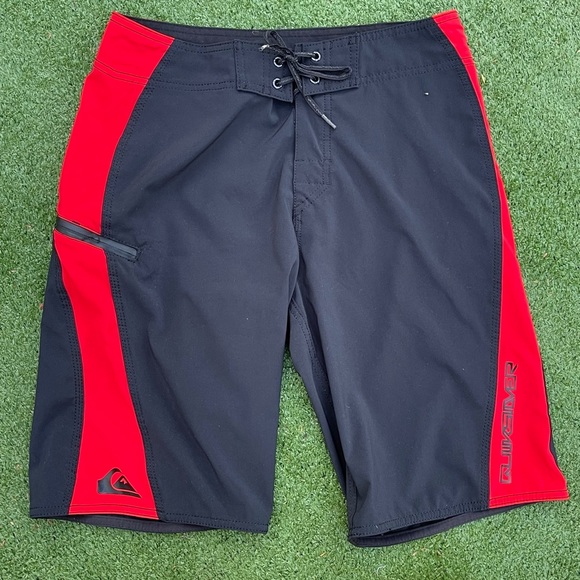 Quicksilver board shorts men's size 30 Preowned beach surf pool summer - Picture 4 of 4